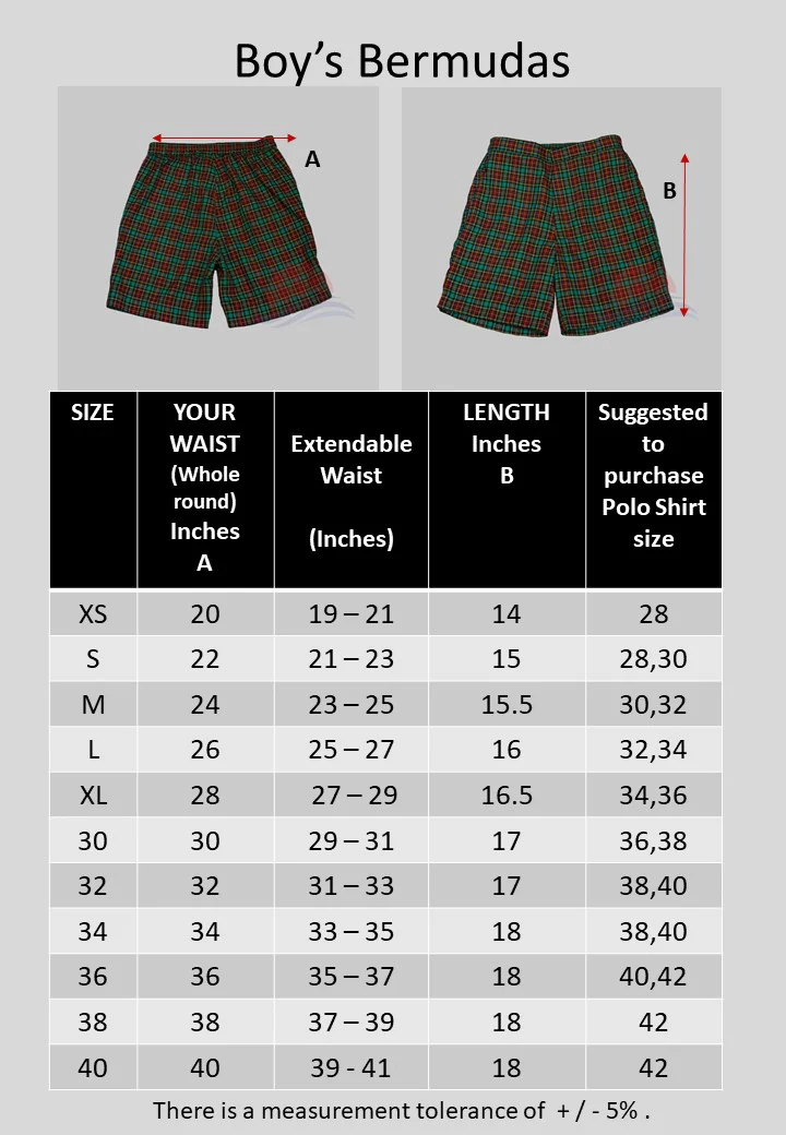 XSPS Boy's Elastic Band Bermudas - Image 3